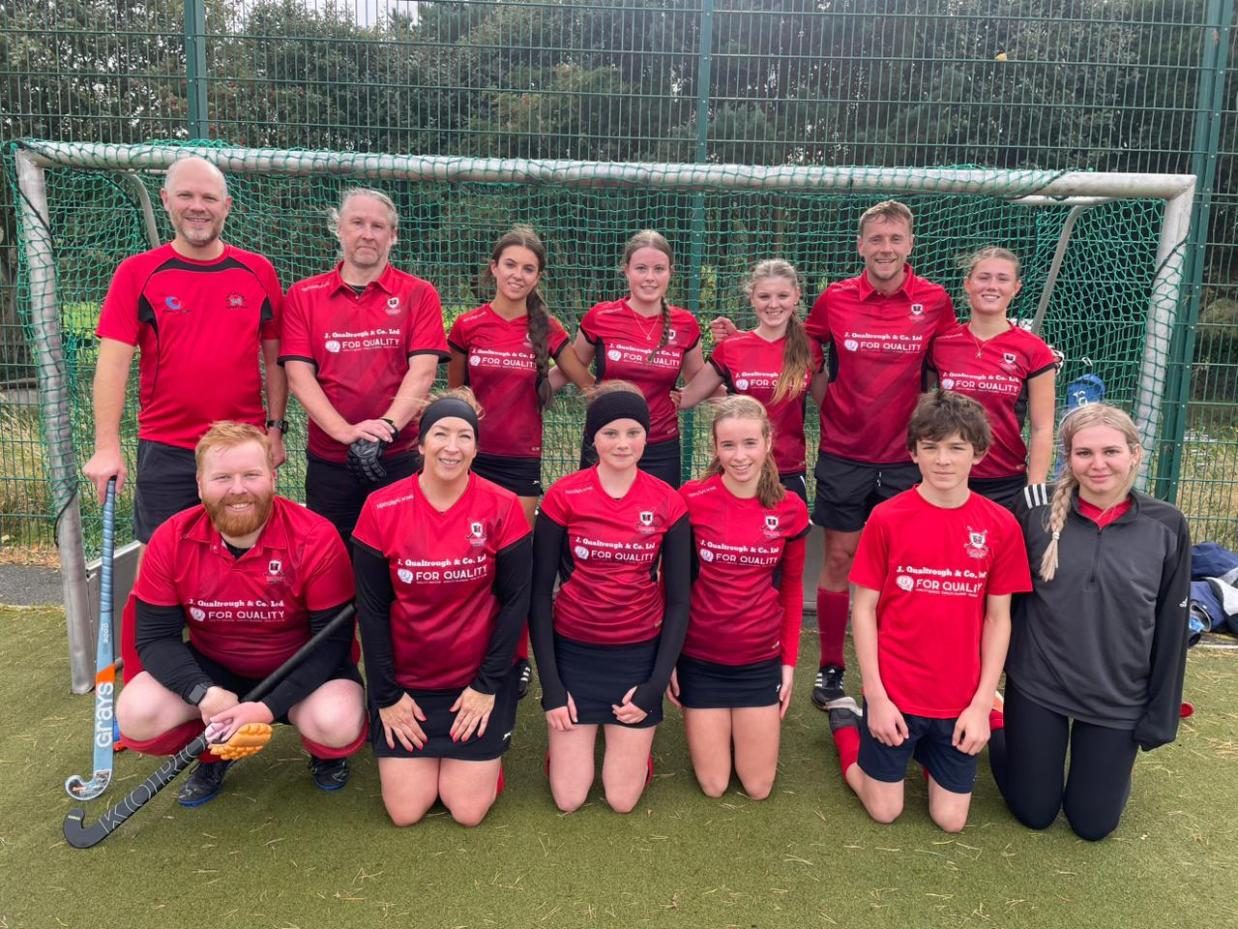 Castletown Cammags squad photo, 2025-26 season