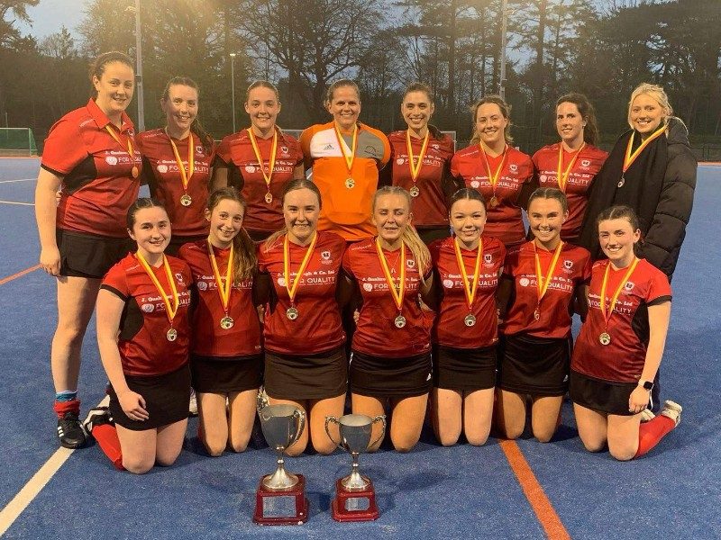 Castletown Ladies A celebrating their 2025-26 League title