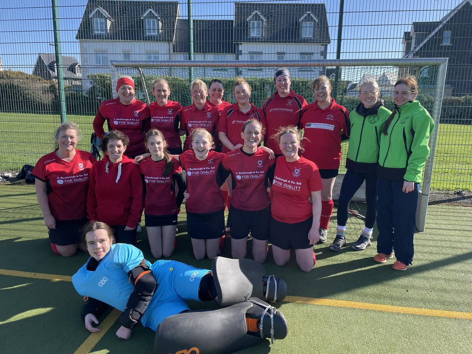 Castletown Ladies D squad photo, 2025-26 season